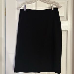 Black Pencil Skirt by Emma James: Lined and Great Stretch!